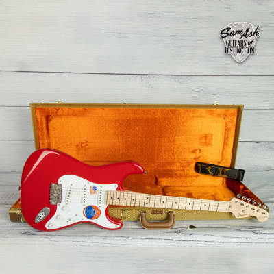 Fender Eric Clapton Stratocaster Electric Guitar (Torino Red) image 8