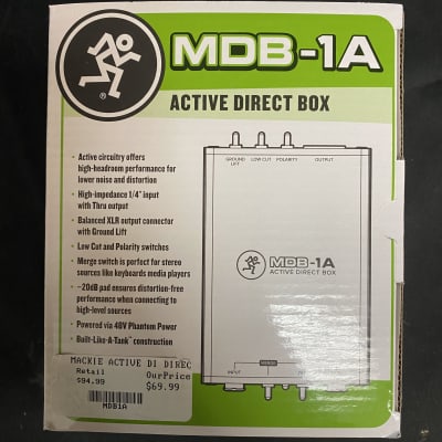 Mackie MDB-1A Active Direct Box image 4