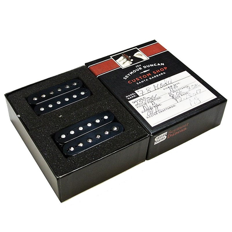 Seymour Duncan Custom Shop '78 Model HB Humbucker Pickup Set Black