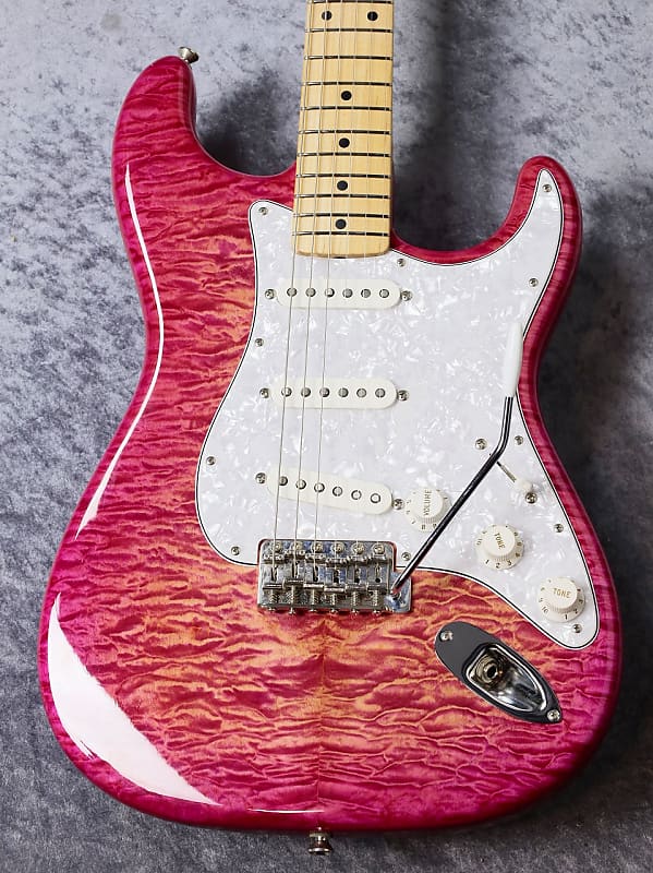 Freedom Custom Guitar Research O.S Retrospective ST FT Lacquer ~Pink Gradation~ 2019 [3.46㎏] image 1