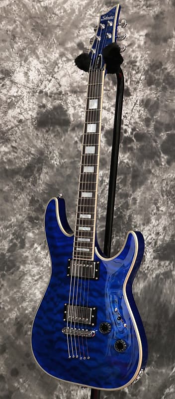 Schecter C-1 Custom AD-C-1-Ctm Trans Midnight Blue -Free Shipping*