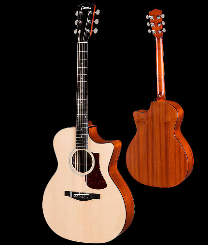 Eastman AC222CE Natural Acoustic Guitar image 1