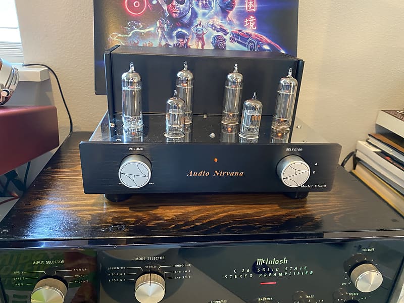 Audio Nirvana EL84 Ultralinear Vacuum Tube Stereo Amplifier 2020