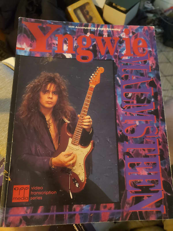 Yngwie Malmsteen Guitar Tab Lesson Book | Reverb