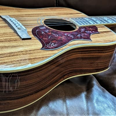 Epiphone Hummingbird Koa Special Demo - YouTube