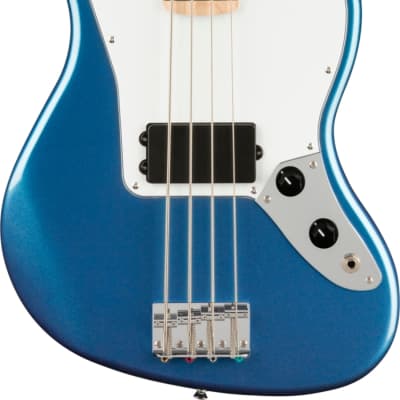 Squier Affinity Jaguar Bass H 4-String Short-Scale Bass, Lake Placid Blue image 1
