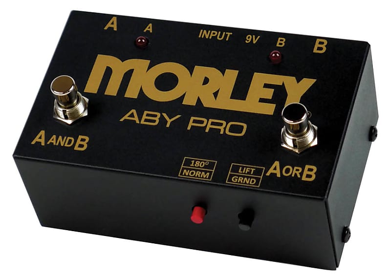 Morley Pedals ABY Pro Selector Switch Pedal - 290036 - 664101001306 image 1