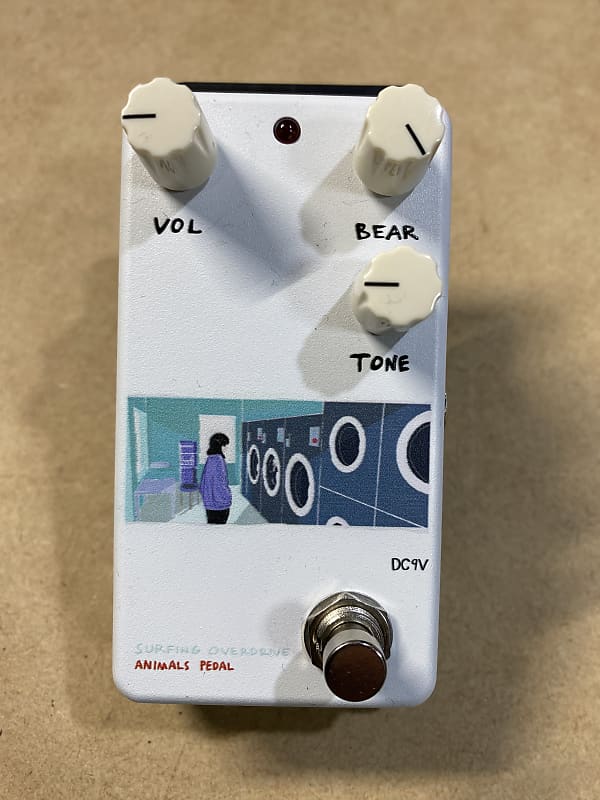Animals Pedal Custom Illustrated 003 Laundly by Aya / Surfing Bear  Overdrive V2