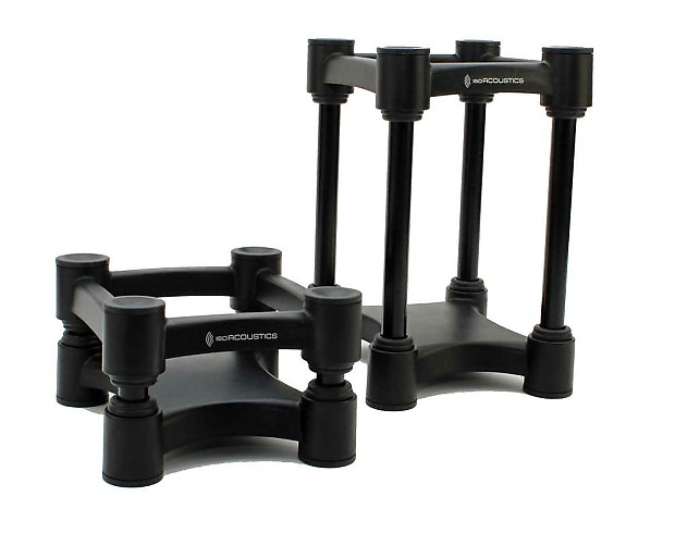 IsoAcoustics ISO-L8R130 Small Studio Monitor Isolation Stands (Pair) image 1