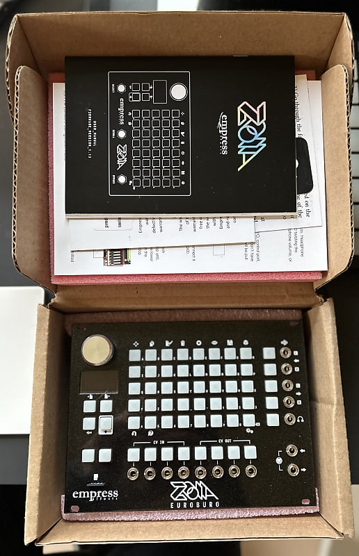 Empress Zoia Euroburo Eurorack module Reverb