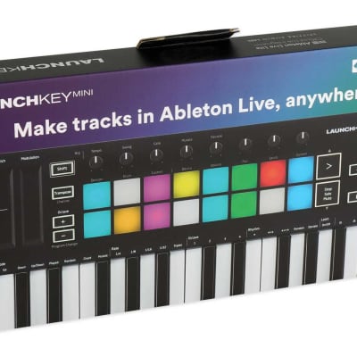 Novation Launchkey Mini MK3 25-key MIDI Keyboard Controller w/Ableton Live Lite image 7