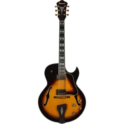 Ibanez George Benson LGB30 Hollow Body Guitar - Vintage Yellow Sunburst for sale