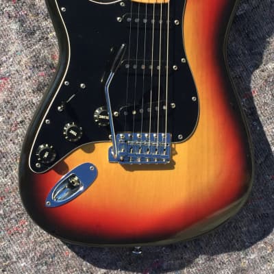 Fender Stratocaster Lefty 1978 Sunburst image 3