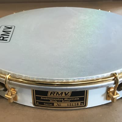RMV パンデイロ 12インチ RMV Pandeiro 12 in. in White Sparkle | Reverb
