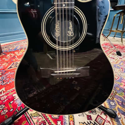 Gibson Chet Atkins SST 12-String 1990 -Black - RARE | Reverb