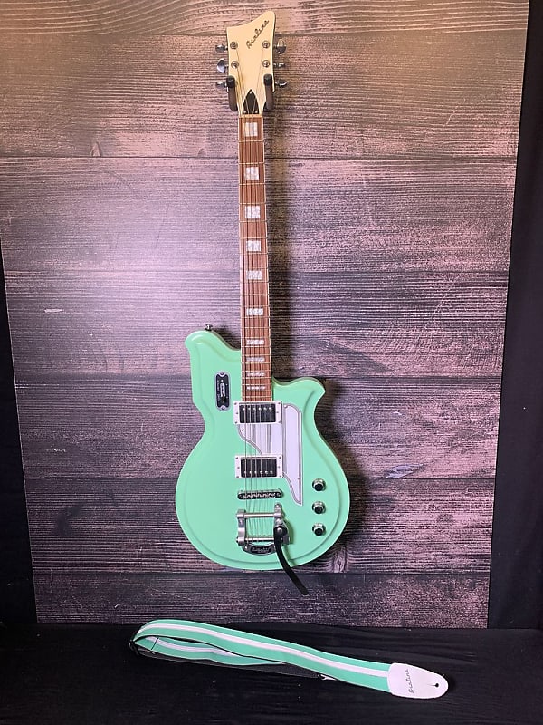 Eastwood Airline Map Baritone Electric Guitar (Charlotte, NC) image 1