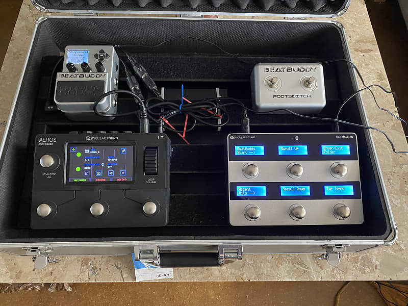 Singular Sound Aeros Loop Studio, Midi Maestro, Beat Buddy and