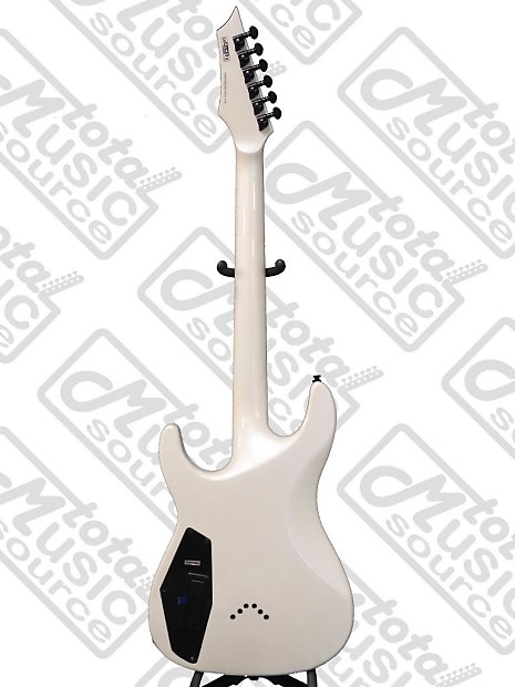 Dean Custom 450 Electric Guitar, EMG Pickups, Metallic White, C450 MWH