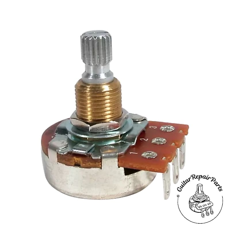 Bourns 500k Low-Friction Potentiometer, Audio Taper, Split | Reverb