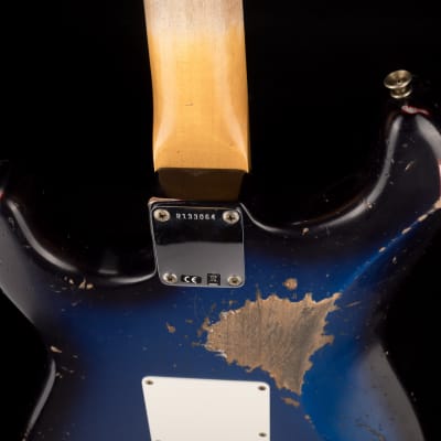 Fender Custom Shop 1963 Stratocaster Heavy Relic Desert Sunset Truetone Color Set With Case image 14