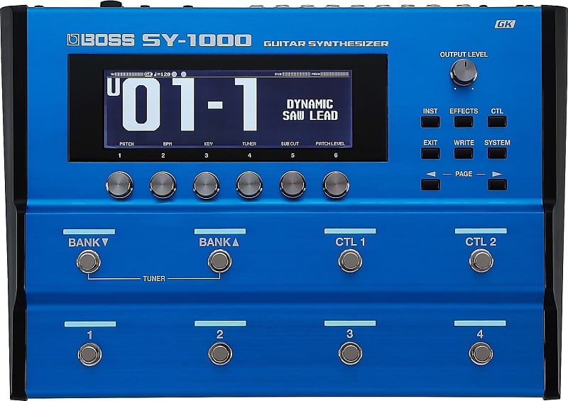 BOSS SY-1000 Electric Guitar Synthesizer Pedal image 1