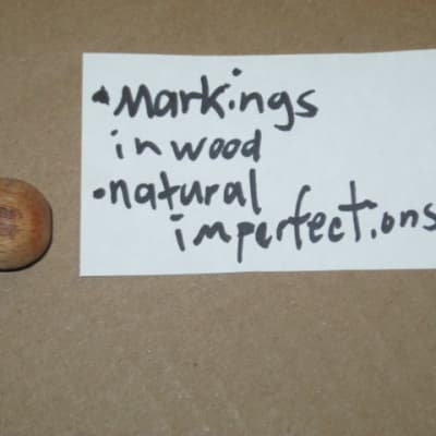 one pair new old stock (but ONE head has visible impressions) Mike Balter MB8B (8B) Hard Keyboard Mallets, 7/8" rosewood round HEADS and natural birch HANDLES - mid to late 1990s (+ packaging) Unwound Series image 21