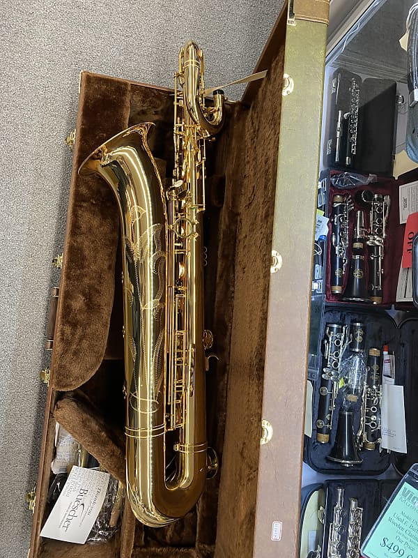 Buescher BU-6 Baritone Saxophone 1998 New -Old Stock 50% OFF
