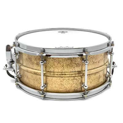 Dunnett Classic 2N Antique Brass Snare Drum 14x6.5 | Reverb