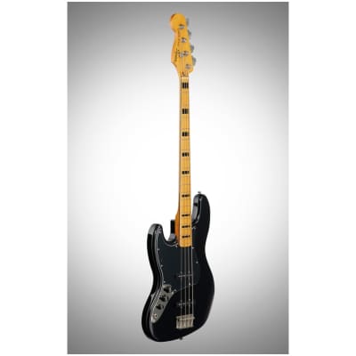 Squier Classic Vibe '70s Jazz Electric Bass, Left-Handed (with Maple Fingerboard) image 4