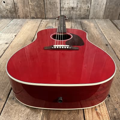 Gibson J-45 Standard MCRS45CH Factory LR Baggs VTC system 2023 - Cherry image 10