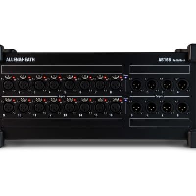 Allen & Heath AB-168 - 16 input, 8 output stage box for use with the Qu & GLD series Mixing desks. image 1