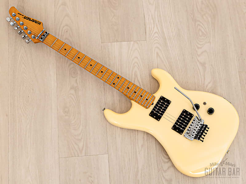 1985 Kramer Focus JK2000 White, Near-Mint w/ Floyd Rose | Reverb