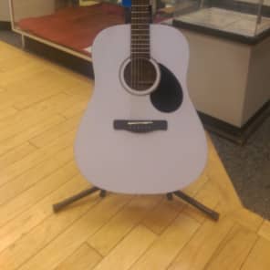 Samick D1, Steel String Dreadnought Acoustic Guitar, Pearl White, Best Offer image 1