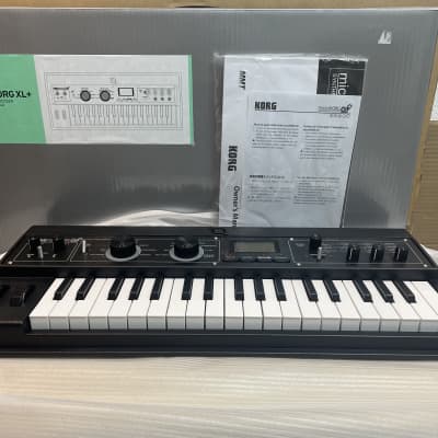 Korg microKORG XL+ 37-Key Synthesizer/Vocoder 2012 - 2019 - Black