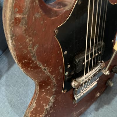 1969 Gibson SG Junior with Vibrola image 7