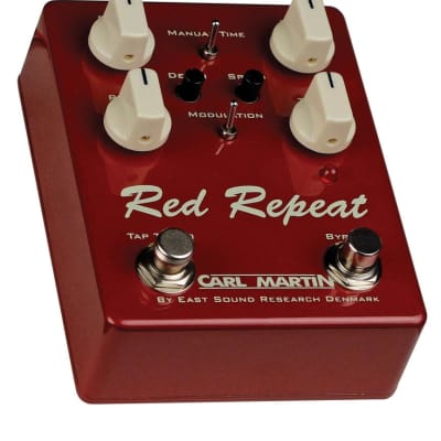 Carl Martin Red Repeat Delay Guitar Effects Pedal 438863 852940000837 image 2