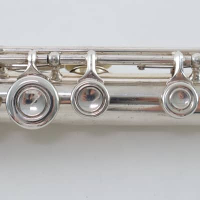 Emerson Flute Open Hole B Foot Silver Head SN 87534 GREAT PLAYER image 21