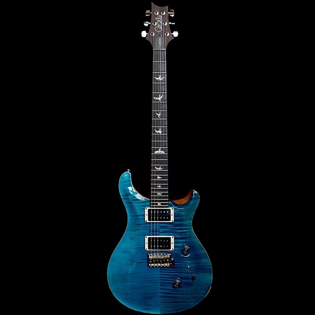 ギター PRS Custom 24 Blue Matteo 2019 PRS Guitars SE Ltd. Ed. Custom 24 Electric Guitar (Blue Matteo