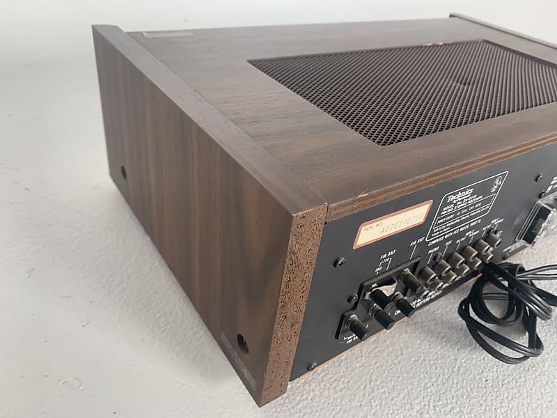 1977 Technics SA-5270 vintage silver face AM/FM stereo