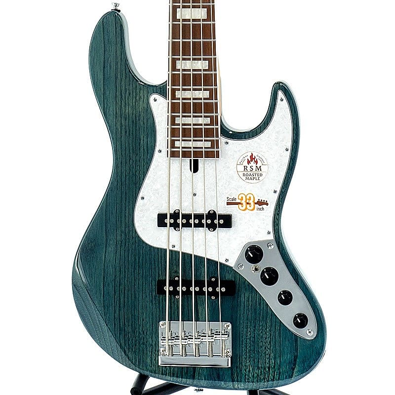 Bacchus WOODLINE 5弦ベース　限定モデル Bacchus WL5-ASH33-AC RSM/M STB