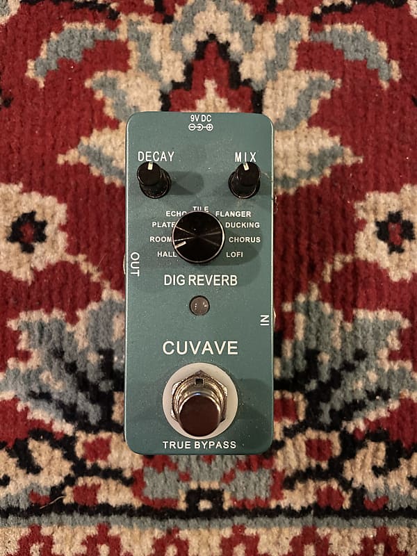 Cuvave Digital Reverb Multieffect 2020 Blue Reverb