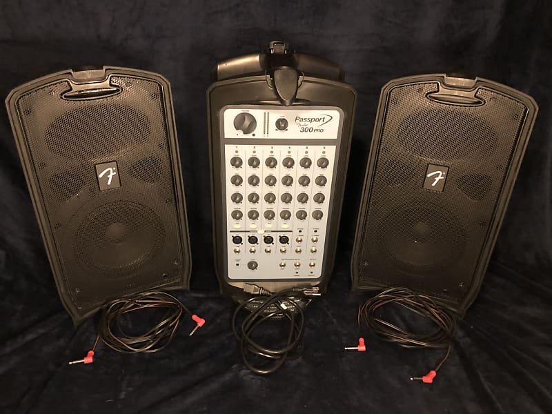 Fender Passport 300 Pro Portable 300w PA System | Reverb