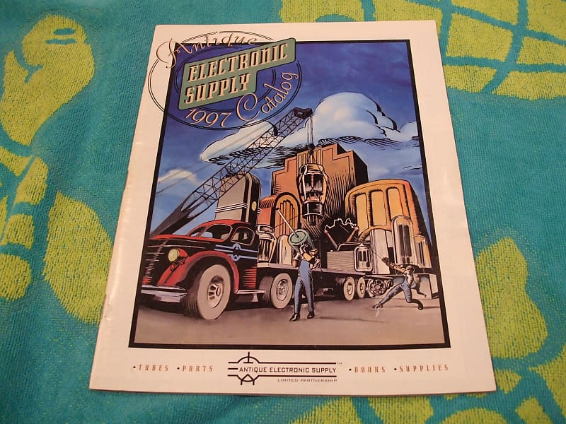 ANTIQUE ELECTRONIC SUPPLY 1997 catalog flyer tubes and more Reverb