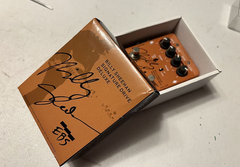 EBS Billy Sheehan Signature Drive Deluxe Bass Deluxe | Reverb