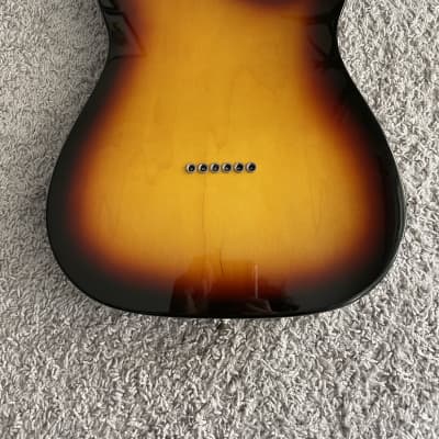 Fender Standard Telecaster 2007 Sunburst MIM Lefty Left-Handed Maple Neck Guitar image 12