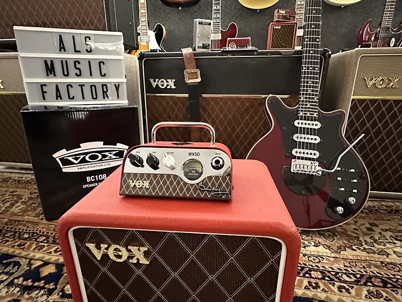 Vox MV50 Brian May Set Stack Limited Edition 2023 - Red
