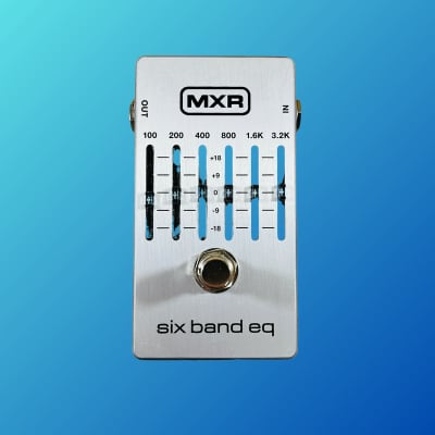 Reverb.com listing, price, conditions, and images for mxr-six-band-eq-silver