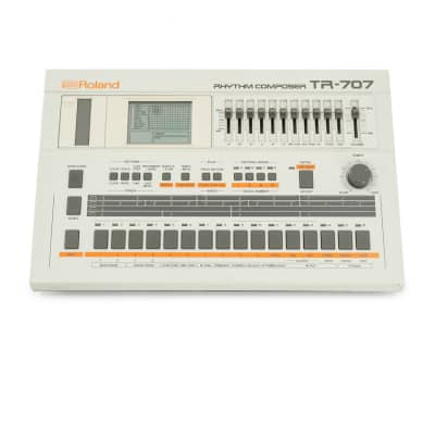 Vintage Roland TR707 Rhythm Composer Analog Drum Machine | Used