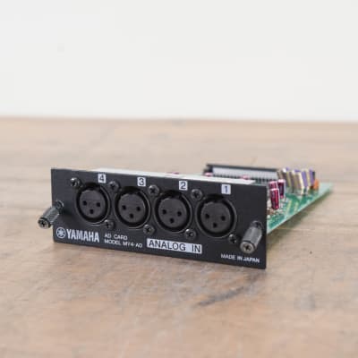 Yamaha MY4-AD 4-Channel Analog Input Card (church owned