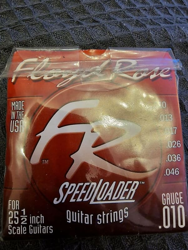 FLOYD ROSE SPEEDLOADER GUITAR STRINGS GAUGE 010 NEU TOP RAR Reverb